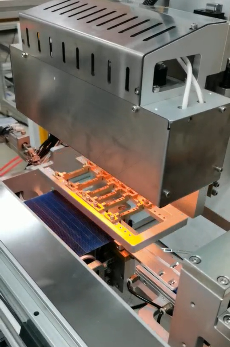 Shingled Solar Cell Terminal Head Welding Machine